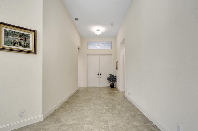13308 Verdun Dr, Palm Beach Gardens, FL 33410 - hall with baseboards