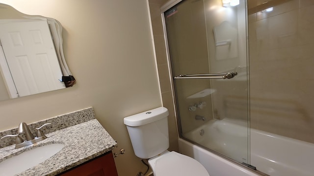 3710 NW 21st St Unit 214, Lauderdale Lakes, FL 33311 - bathroom with vanity and combined bath / shower with glass door