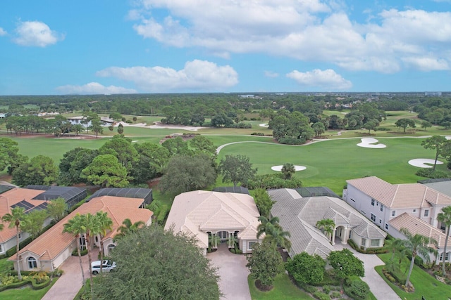 8732 Bally Bunion Rd, Port Saint Lucie, FL 34986 - aerial view of residential area with a golf course and a tree filled landscape