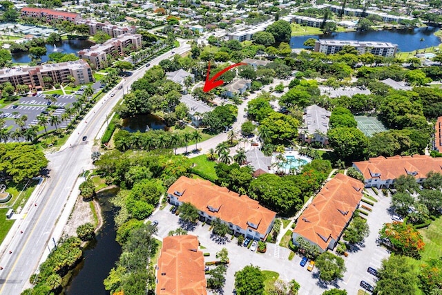 1000 Crystal Way Unit J, Delray Beach, FL 33444 - aerial view of a nearby body of water