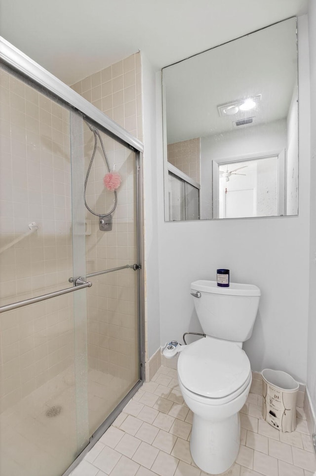 3010 NW 12th St Unit D, Delray Beach, FL 33445 - bathroom with tile patterned floors and a shower stall