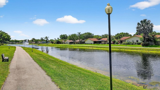 3010 NW 12th St Unit D, Delray Beach, FL 33445 - water view featuring nearby suburban area