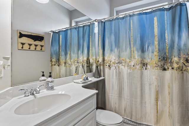 801 SW Classico Ct, Port Saint Lucie, FL 34986 - bathroom with vanity and a shower with shower curtain
