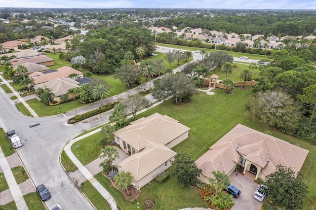 801 SW Classico Ct, Port Saint Lucie, FL 34986 - aerial perspective of suburban area