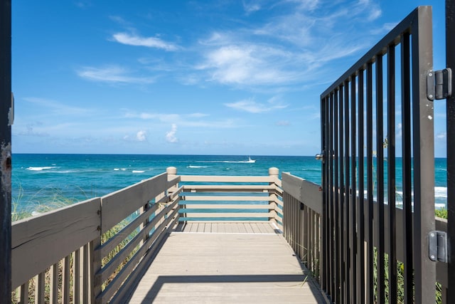 5280 N Ocean Dr Unit 3B, Singer Island, FL 33404 - surrounding community with a water view