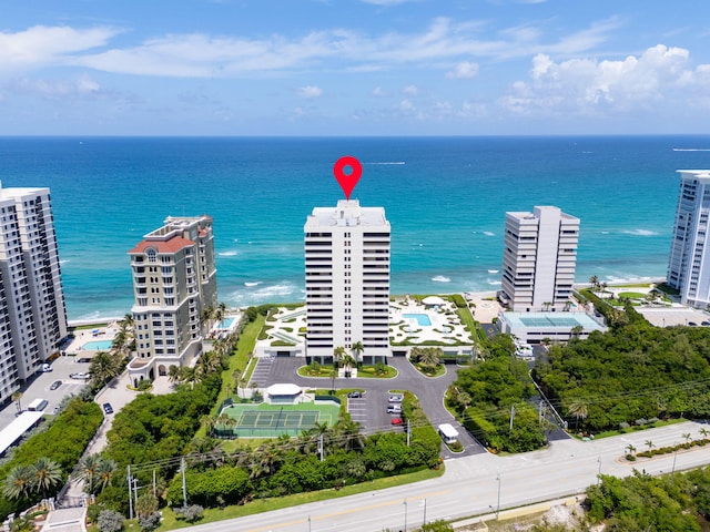 5280 N Ocean Dr Unit 3B, Singer Island, FL 33404 - aerial view of a nearby body of water