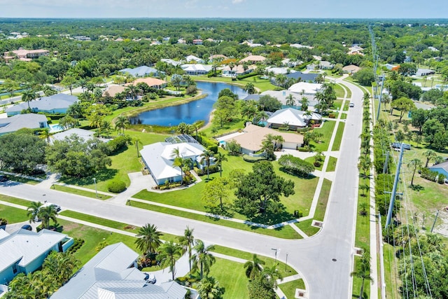 6025 Fountain Palm Dr, Jupiter, FL 33458 - aerial perspective of suburban area featuring a nearby body of water