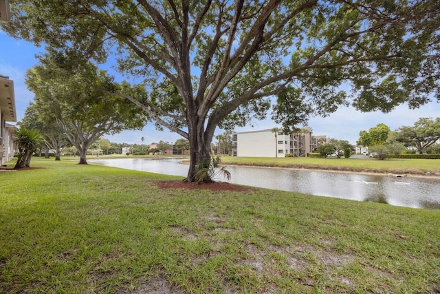 15378 Lakes Of Delray Blvd Unit 15, Delray Beach, FL 33484 - view of grassy yard featuring a water view