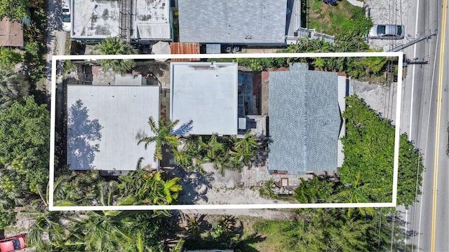 4621 N Ocean Blvd, Boynton Beach, FL 33435 - aerial view of property's location with property boundaries highlighted