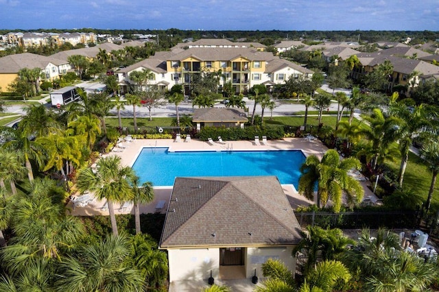 2113 SE Fern Park Dr, Port Saint Lucie, FL 34952 - aerial view of property and surrounding area featuring nearby suburban area