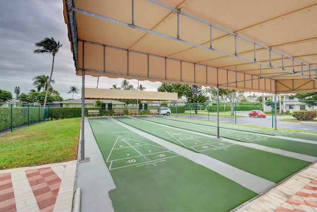 1111 Lemon Tree Ter Unit 204, Delray Beach, FL 33445 - view of property's community with shuffleboard
