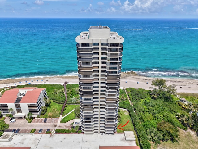 4000 N Ocean Dr Unit 204, Singer Island, FL 33404 - aerial view of expansive beach