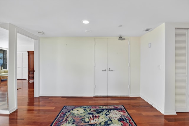 4000 N Ocean Dr Unit 204, Singer Island, FL 33404 - foyer entrance featuring wood finished floors and recessed lighting