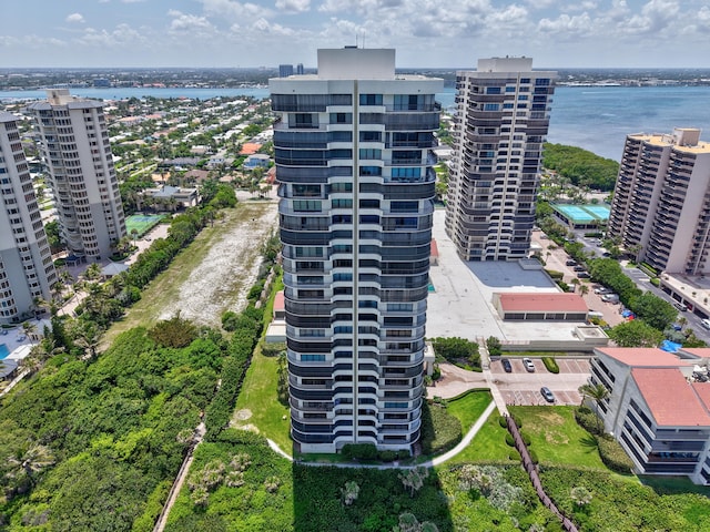 4000 N Ocean Dr Unit 204, Singer Island, FL 33404 - view of urban area featuring a nearby body of water and apartment complex / building