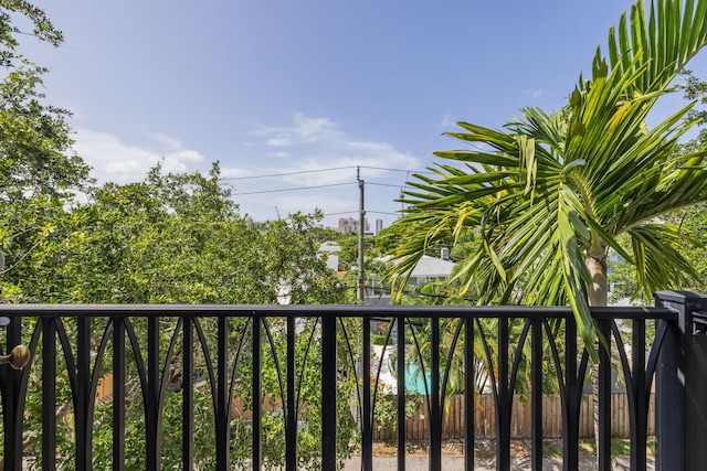 326 Tuxedo Ln, West Palm Beach, FL 33401 - view of balcony