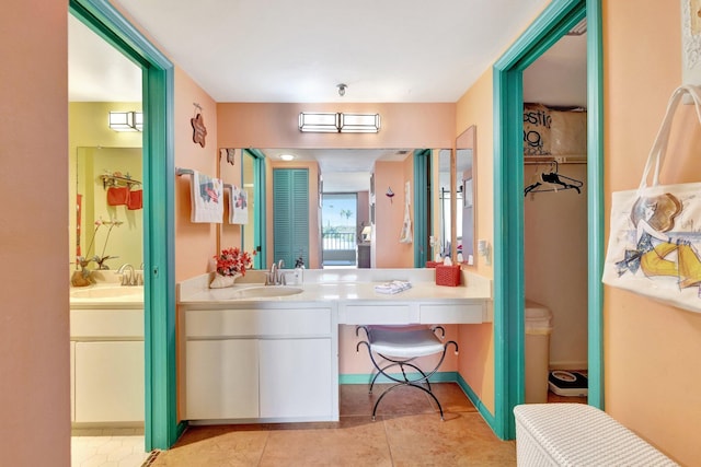 2400 S Ocean Dr Unit 4223, Fort Pierce, FL 34949 - full bath featuring vanity and tile patterned floors