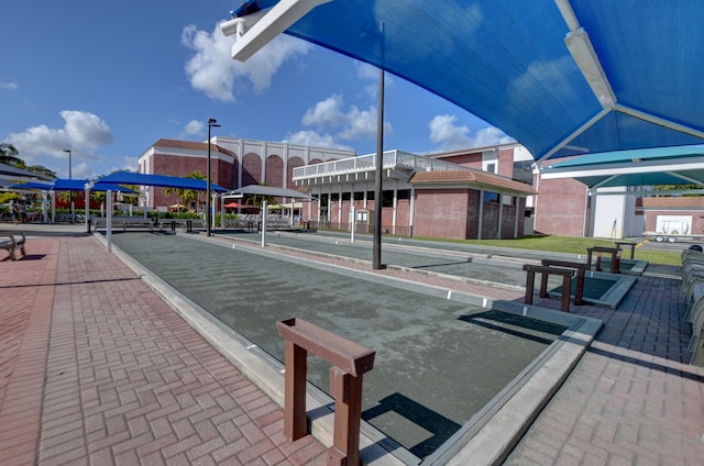 4110 Newport U Unit 4110, Deerfield Beach, FL 33442 - view of property's community with a bocce ball area