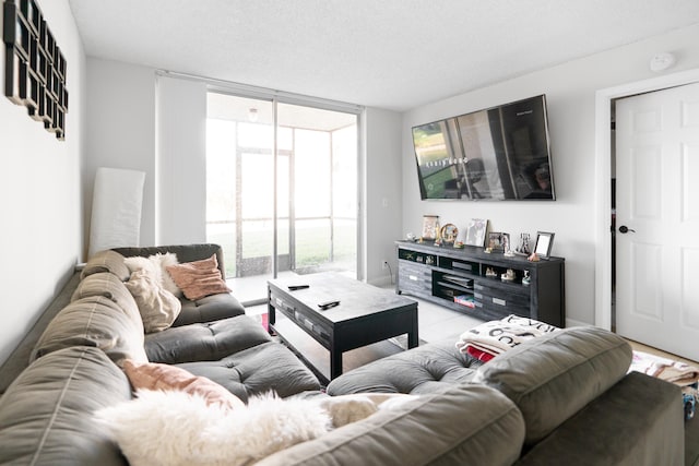 7750 NW 50th St Unit 106, Lauderhill, FL 33351 - living room with expansive windows
