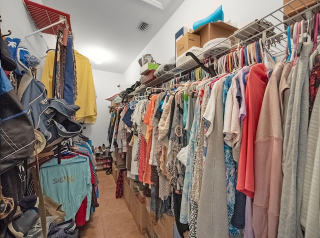 5301 Bald Cypress Trl, Fort Pierce, FL 34951 - walk in closet with tile patterned flooring