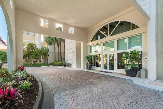 350 N Federal Hwy Unit 609, Boynton Beach, FL 33435 - entrance to property with stucco siding and french doors