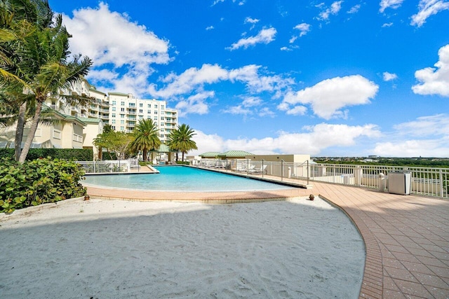 350 N Federal Hwy Unit 609, Boynton Beach, FL 33435 - community pool featuring a patio area