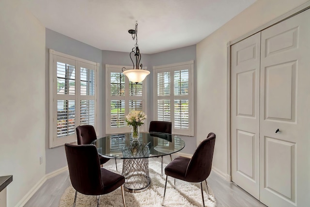 7937 Sonora St, Boynton Beach, FL 33437 - dining room featuring light wood-style floors and baseboards