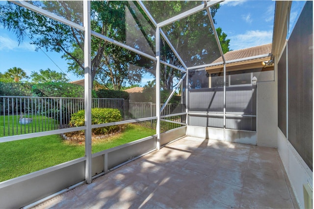 7937 Sonora St, Boynton Beach, FL 33437 - view of unfurnished sunroom