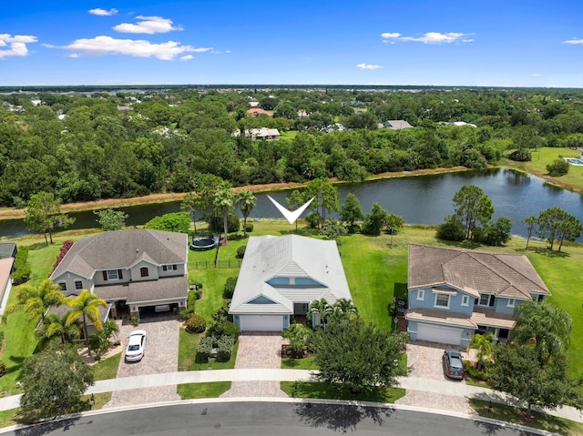 709 SW Sun Cir, Palm City, FL 34990 - aerial perspective of suburban area with a nearby body of water