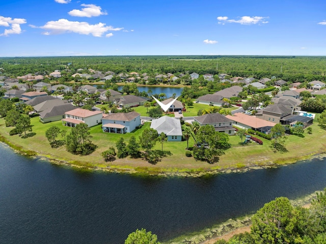 709 SW Sun Cir, Palm City, FL 34990 - aerial view of residential area with a nearby body of water