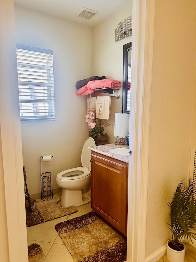 5200 Rising Comet Ln, Greenacres, FL 33463 - bathroom with vanity and tile patterned floors
