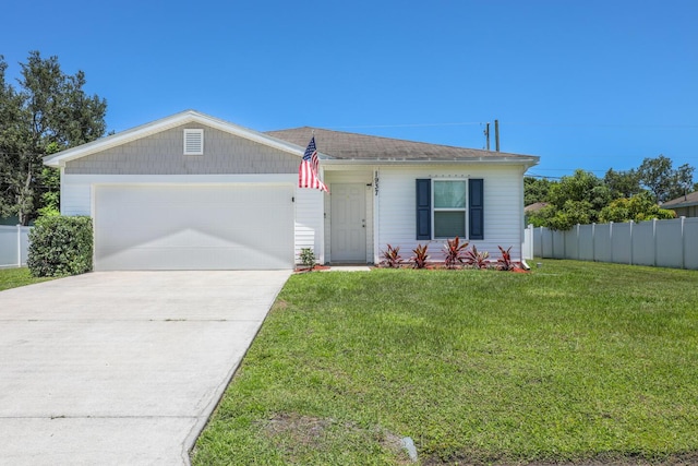 1937 SW Aguero St, Port Saint Lucie, FL 34953 - single story home featuring an attached garage and driveway