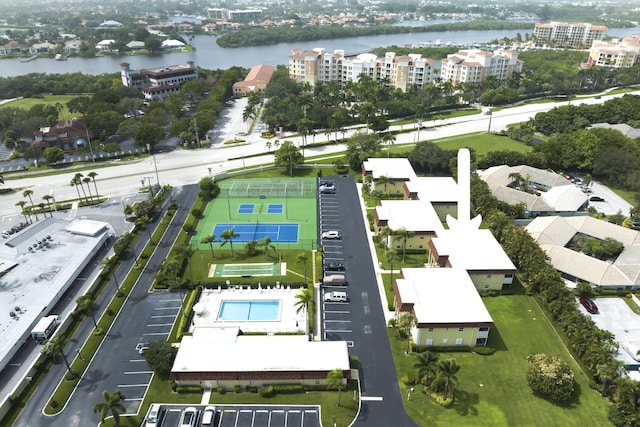 717 S US Highway 1 Unit 108, Jupiter, FL 33477 - aerial overview of property's location with a nearby body of water
