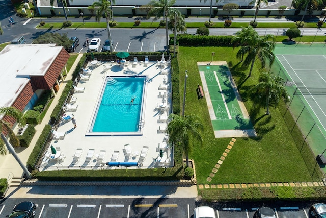 717 S US Highway 1 Unit 108, Jupiter, FL 33477 - bird's eye view of a pool
