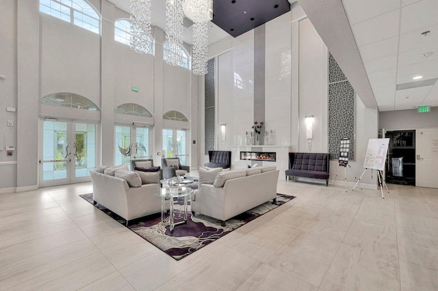 10856 Royal Caribbean Cir, Boynton Beach, FL 33437 - community lobby featuring a high ceiling