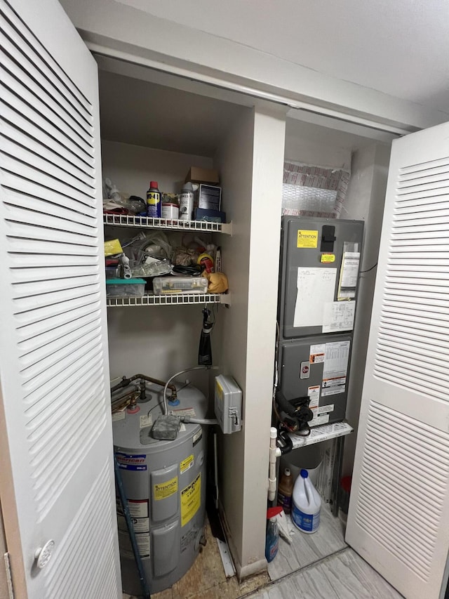 10145 NW 9th St Cir Unit 7-106, Miami, FL 33172 - utilities with electric water heater and heating unit