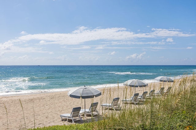 3440 S Ocean Blvd Unit 107S, Palm Beach, FL 33480 - water view with nearby beach