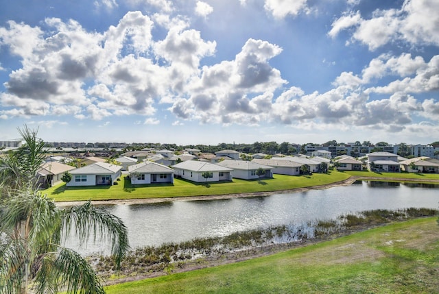 7260 Kinghurst Dr Unit 401, Delray Beach, FL 33446 - water view with nearby suburban area