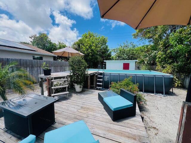 181 NE 15th Ter, Boca Raton, FL 33432 - view of wooden terrace