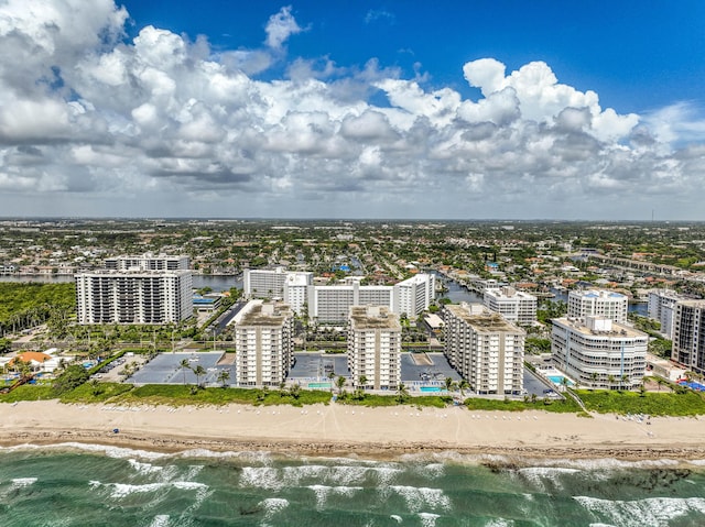 3221 S Ocean Blvd Unit 501, Highland Beach, FL 33487 - view of urban area featuring expansive beach