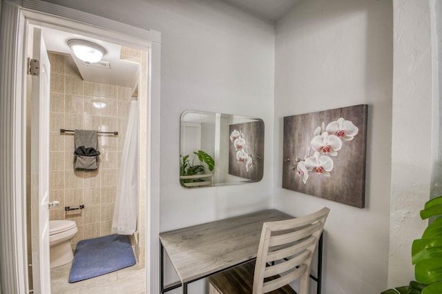 130 S Ocean Breeze, Lake Worth Beach, FL 33460 - home office featuring tile patterned floors