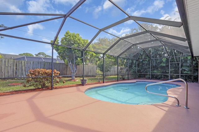 2774 SE Howell Ave, Port Saint Lucie, FL 34952 - view of pool featuring a fenced backyard and a patio