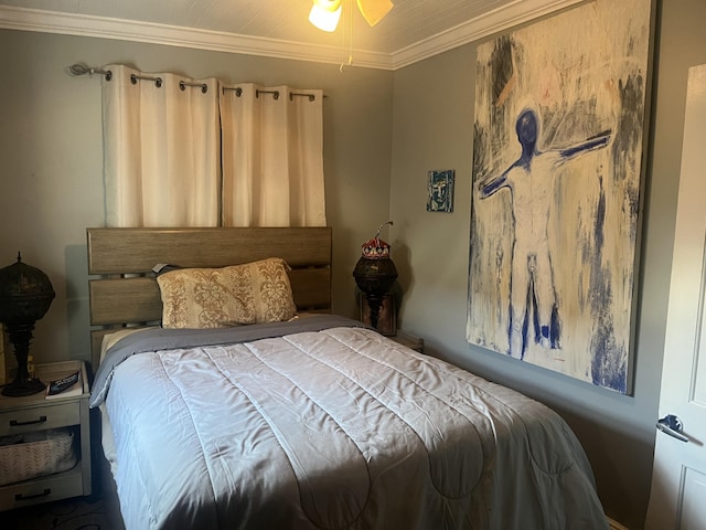 1016 N E St, Lake Worth Beach, FL 33460 - bedroom featuring ornamental molding