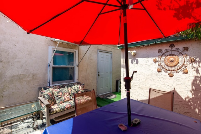 1016 N E St, Lake Worth Beach, FL 33460 - view of patio / terrace with outdoor lounge area