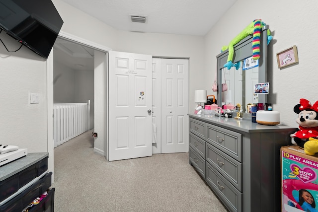 1947 Gardenia Ct, Riviera Beach, FL 33404 - bedroom featuring light colored carpet, radiator, and a closet