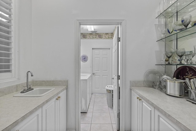 1267 SW Briarwood Dr, Saint Lucie West, FL 34986 - full bath featuring tile patterned flooring and vanity