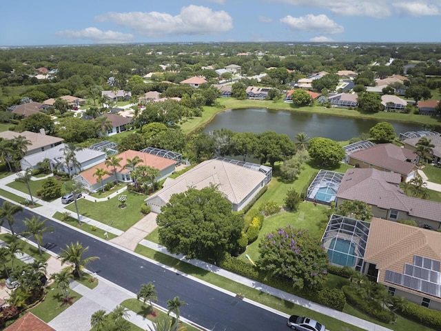 1267 SW Briarwood Dr, Saint Lucie West, FL 34986 - aerial view of residential area with a nearby body of water