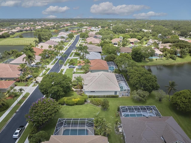 1267 SW Briarwood Dr, Saint Lucie West, FL 34986 - aerial perspective of suburban area with a nearby body of water