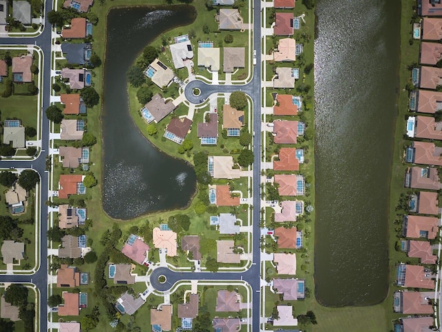 1267 SW Briarwood Dr, Saint Lucie West, FL 34986 - aerial overview of property's location with a large body of water and nearby suburban area