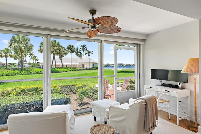 2 Church Ln Unit 115, North Palm Beach, FL 33408 - view of sunroom / solarium