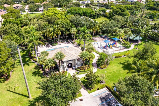 4086 Woodhill Pl, Boynton Beach, FL 33436 - bird's eye view of a tree filled landscape